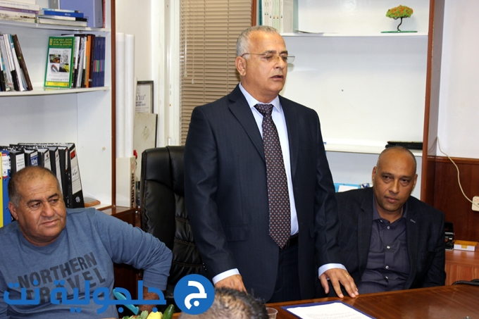 درويش رابي يستلم مهامه رسميا كرئيس لمجلس جلجولية المحلي